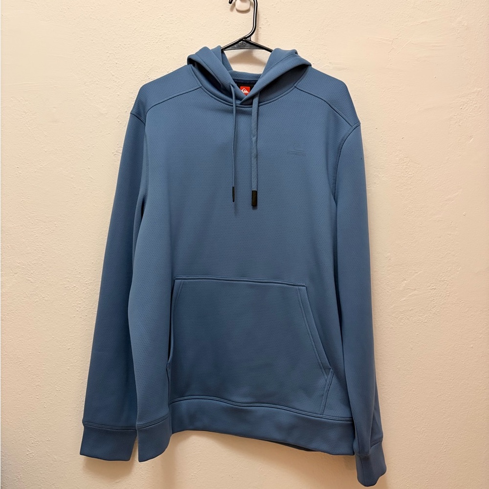 Quiksilver Men's Slate Blue Fleece Hoodie